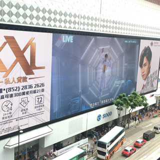 戶外電視屏幕廣告